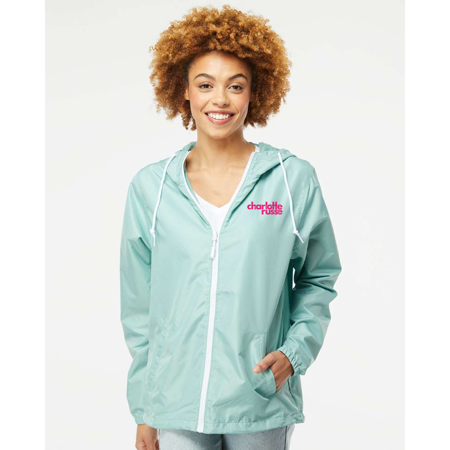 Men's Charlotte Russe Independent Trading Co Lightweight Windbreaker Full-Zip Jacket