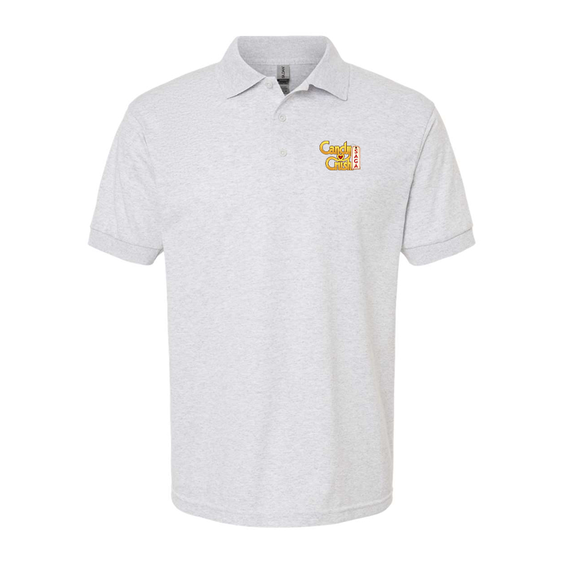 Men's Candy Crush Gildan Dry Blend Jersey Polo