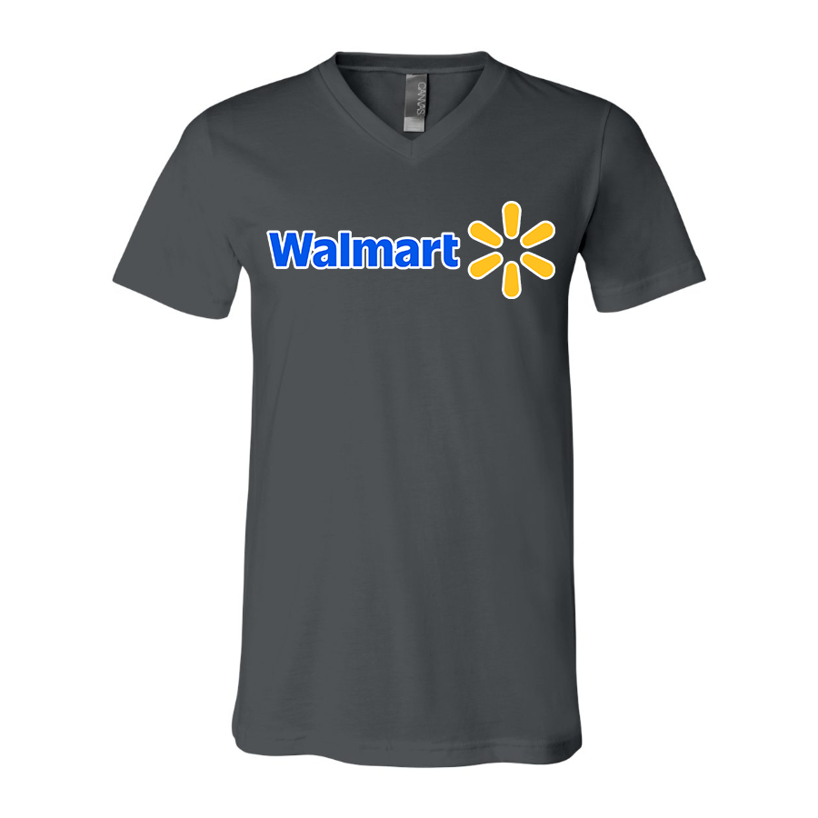 Men's Walmart BELLA CANVAS Jersey V-Neck Tee
