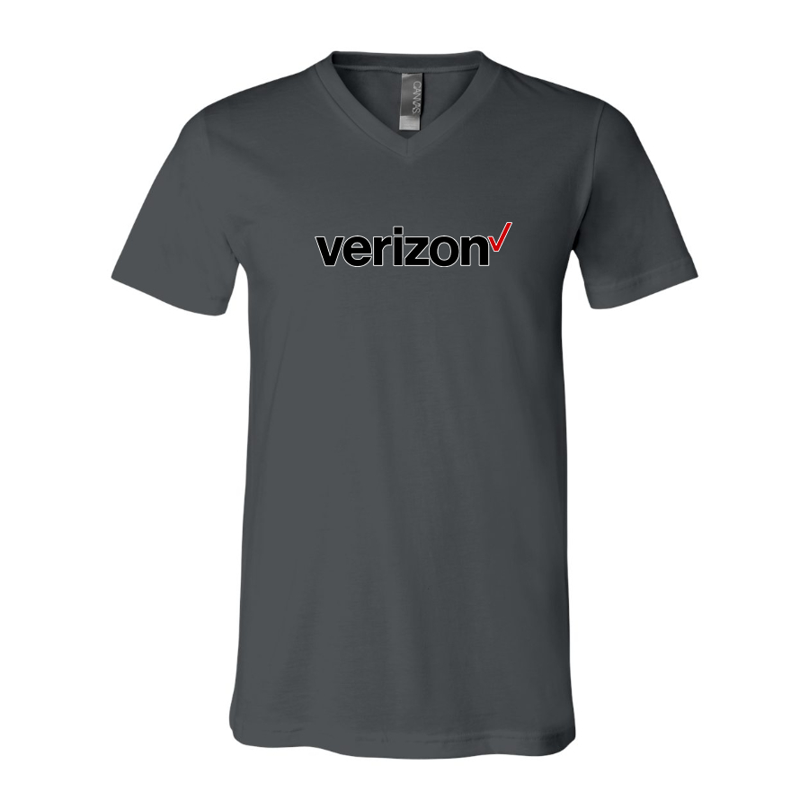 Men's Verizon BELLA CANVAS Jersey V-Neck Tee