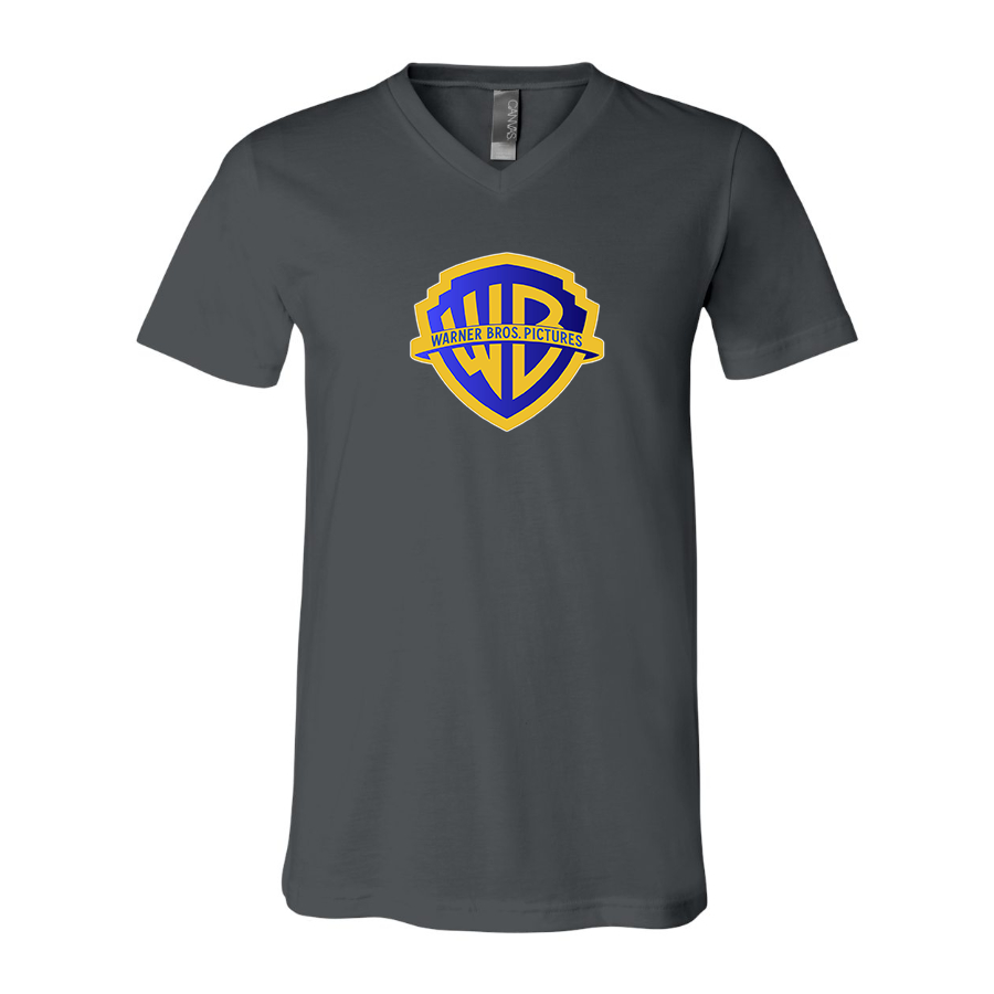 Men's Warner Bros BELLA CANVAS Jersey V-Neck Tee