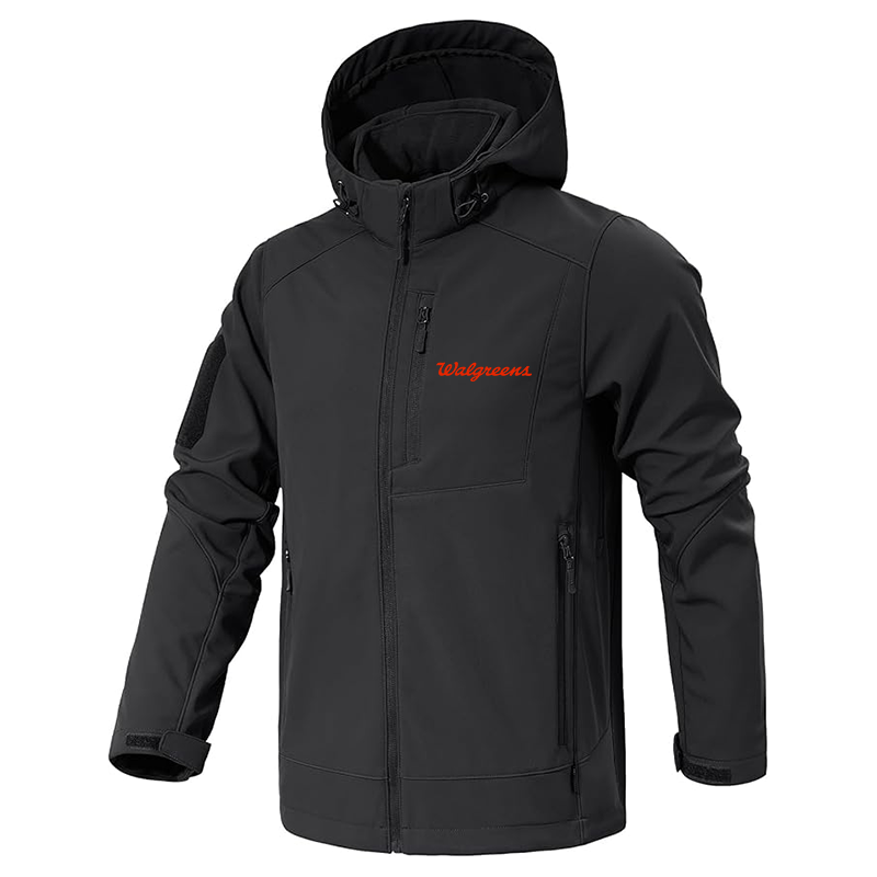 Men's Walgreens Jacket Waterproof Hooded Coats Tactical Soft Shell Jackets