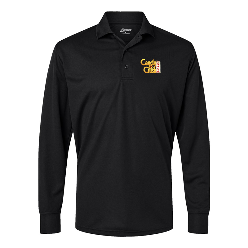 Men's Candy Crush Paragon Prescott Long Sleeve Polo