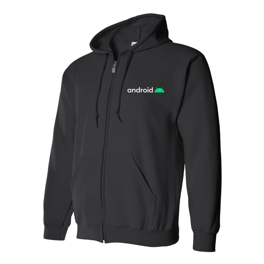 Men's Android Zipper Hoodie