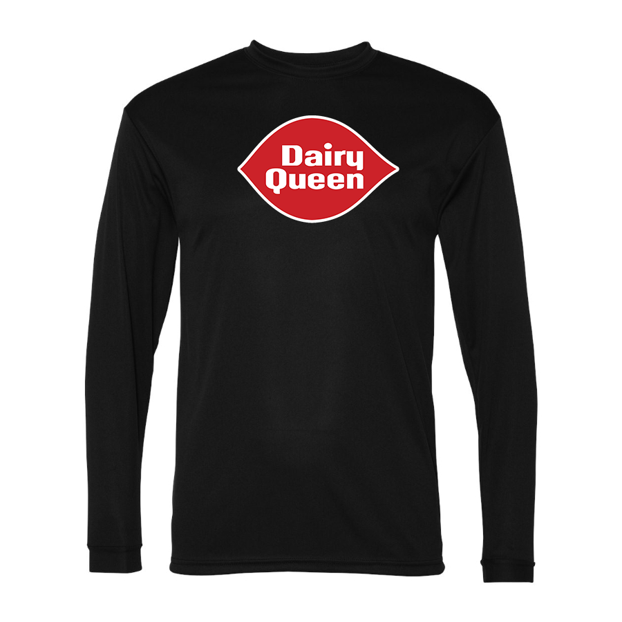 Men's Dairy Queen Polyester Long Sleeve T-Shirt