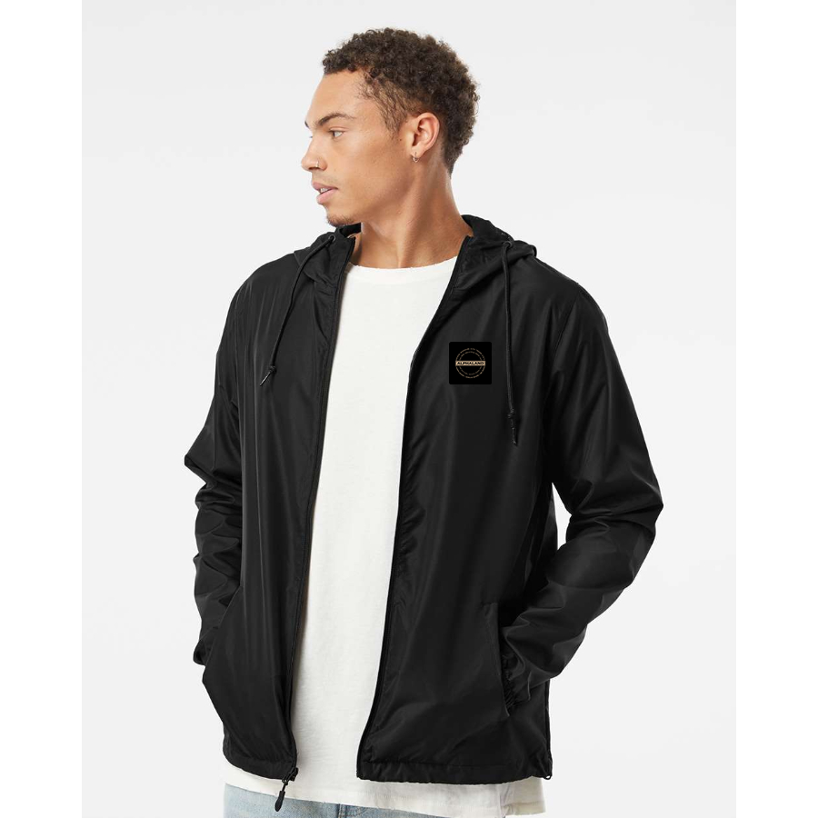 Men's Alphaland Independent Trading Co Lightweight Windbreaker Full-Zip Jacket