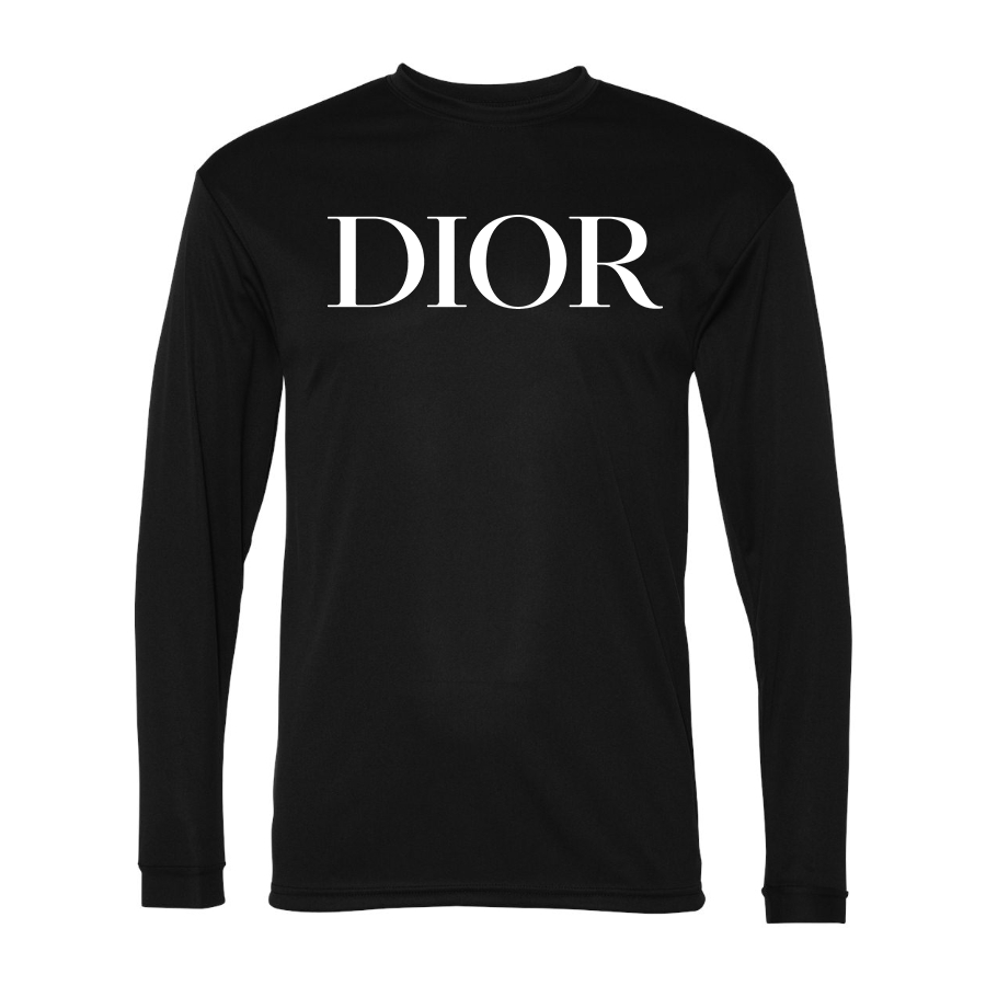 Men's Dior Polyester Long Sleeve T-Shirt