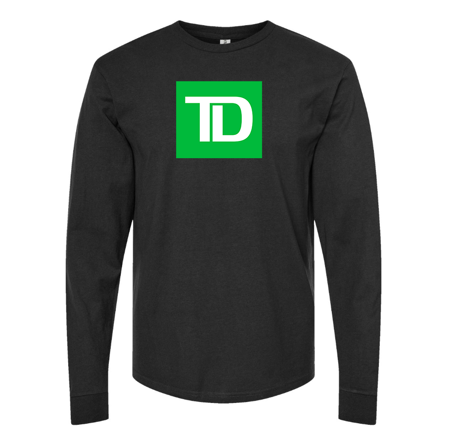 Men's TD Bank Cotton Long Sleeve T-Shirt