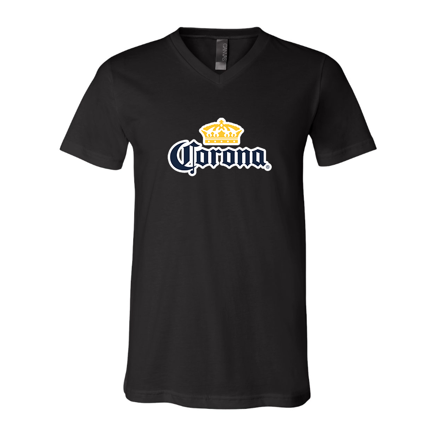Men's Corona BELLA CANVAS Jersey V-Neck Tee