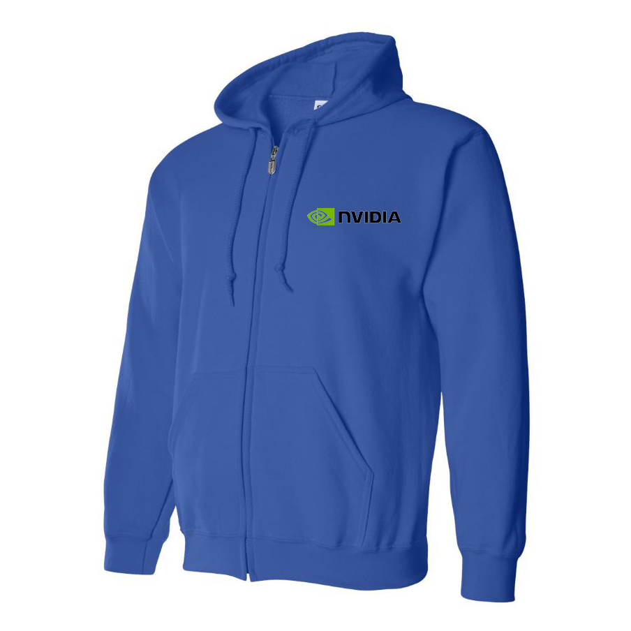 Men's NVIDIA Zipper Hoodie