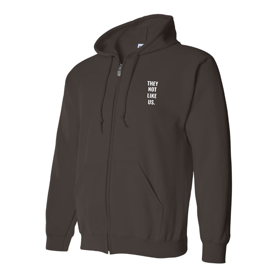 Men's They not like us Zipper Hoodie