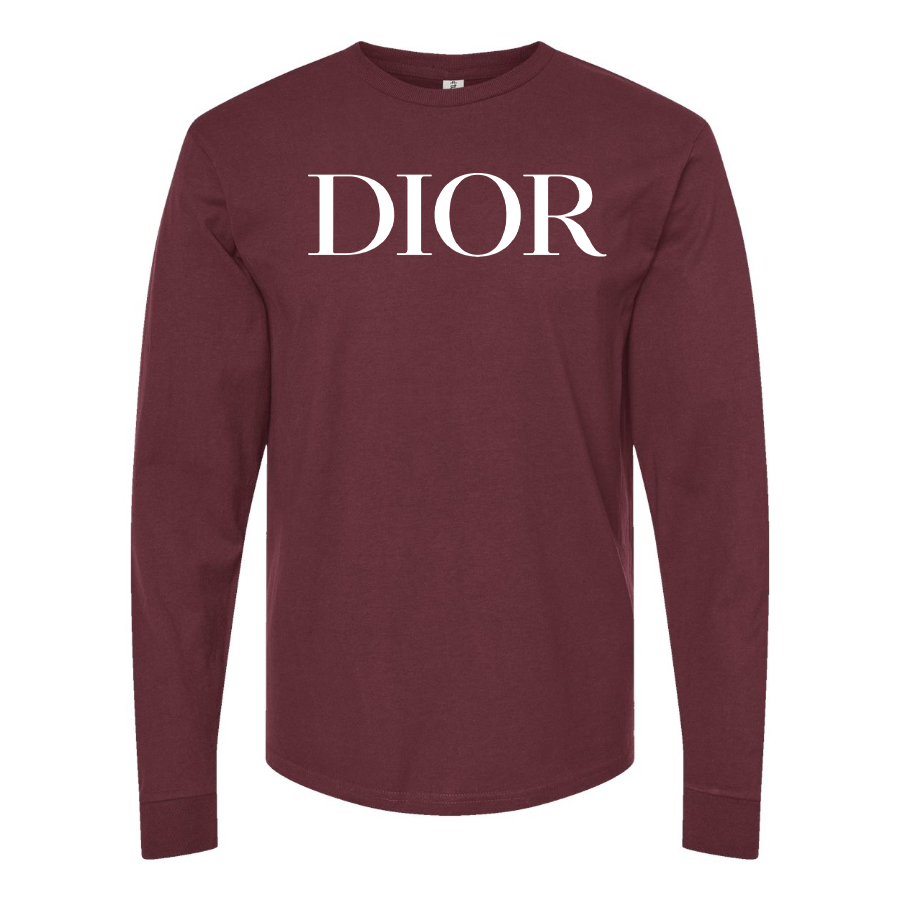 Men's Dior Cotton Long Sleeve T-Shirt