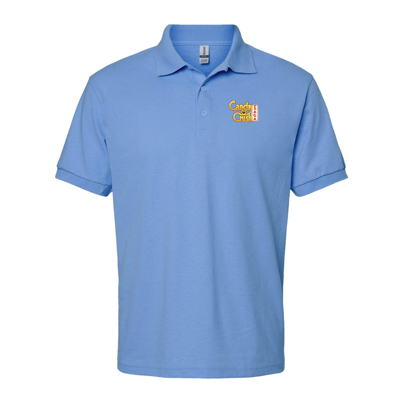 Men's Candy Crush Gildan Dry Blend Jersey Polo