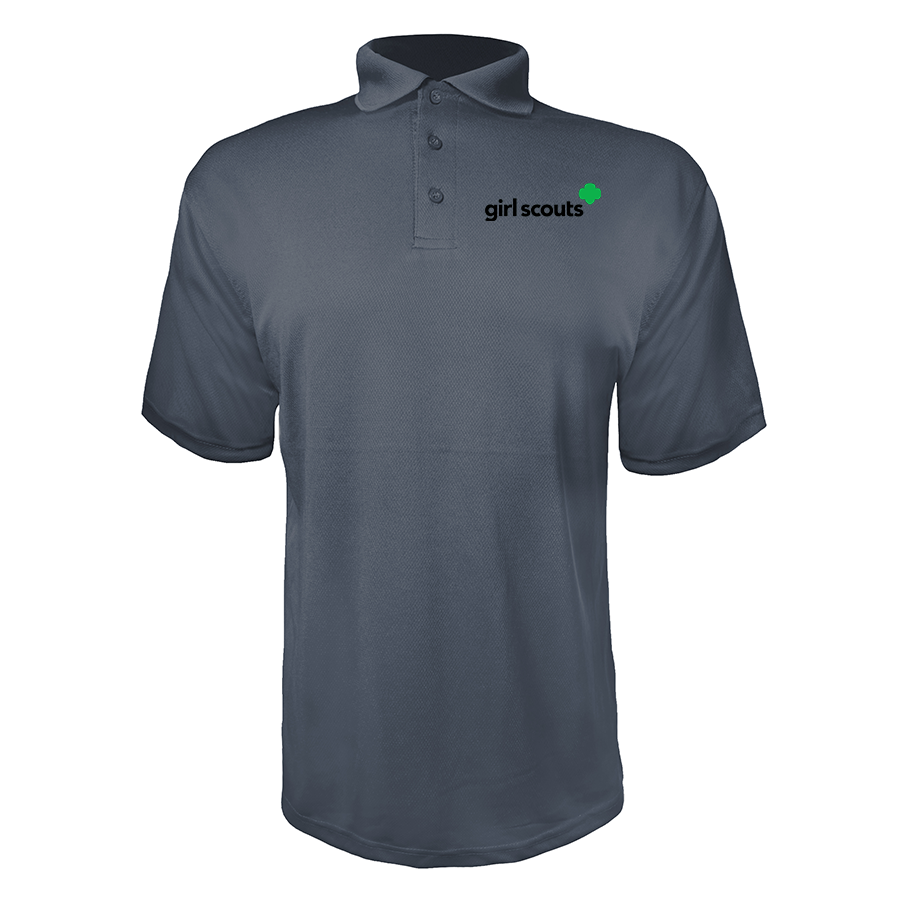Men's Girl Scouts Polyester Polos