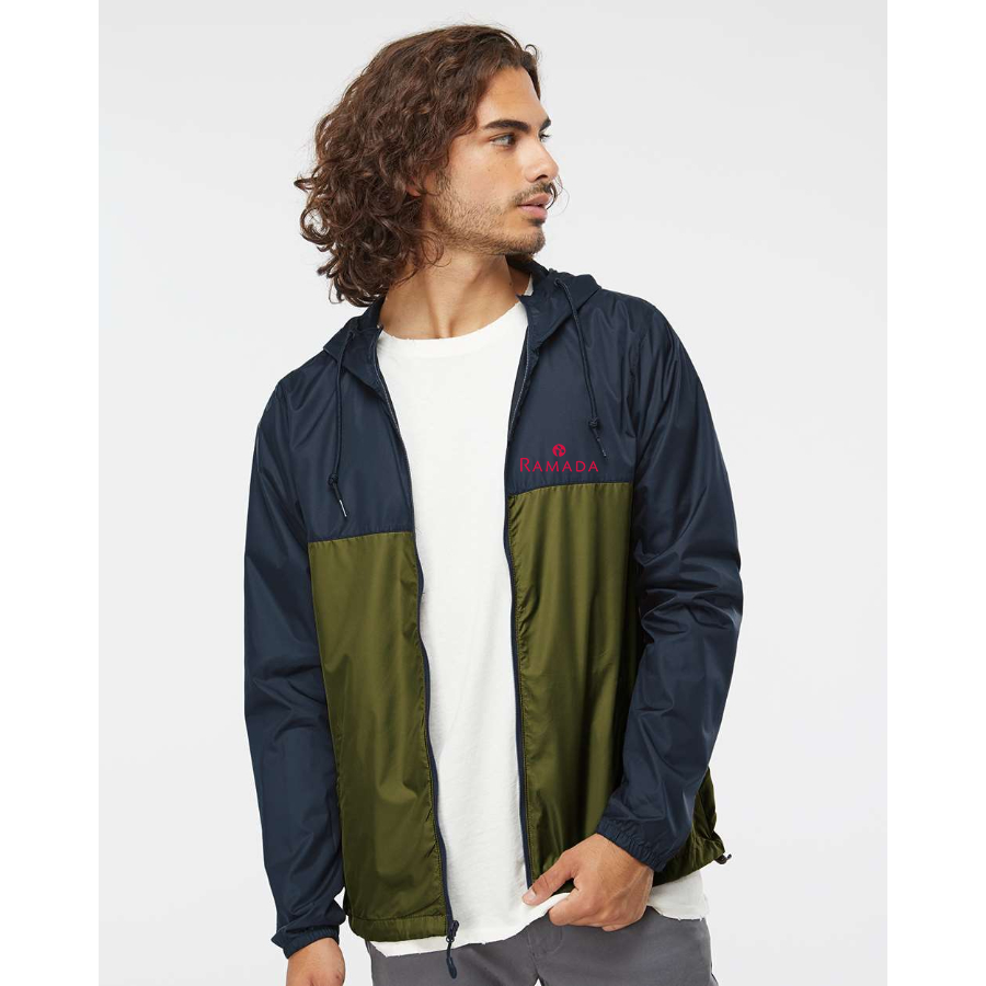Men's Ramada Independent Trading Co Lightweight Windbreaker Full-Zip Jacket