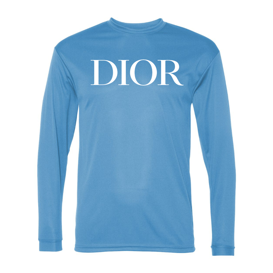 Men's Dior Polyester Long Sleeve T-Shirt