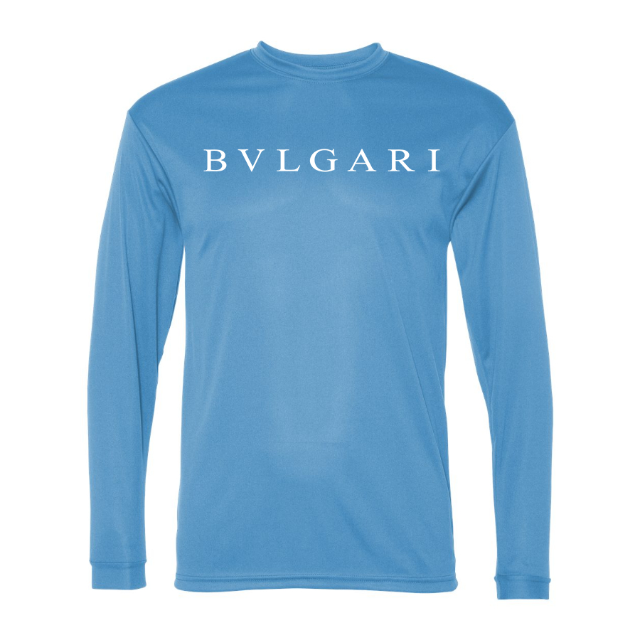 Men's BVLGARI Performance Long Sleeve T-Shirt