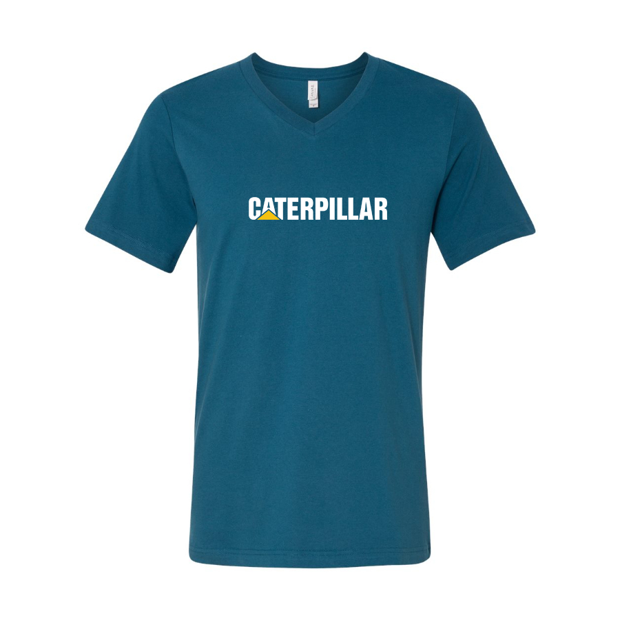 Men's Caterpillar BELLA CANVAS Jersey V-Neck Tee