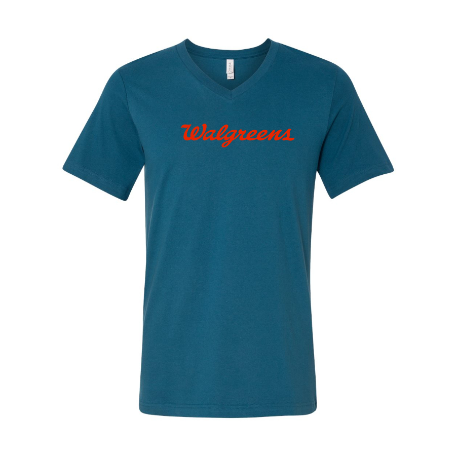 Men's Walgreens BELLA CANVAS Jersey V-Neck Tee