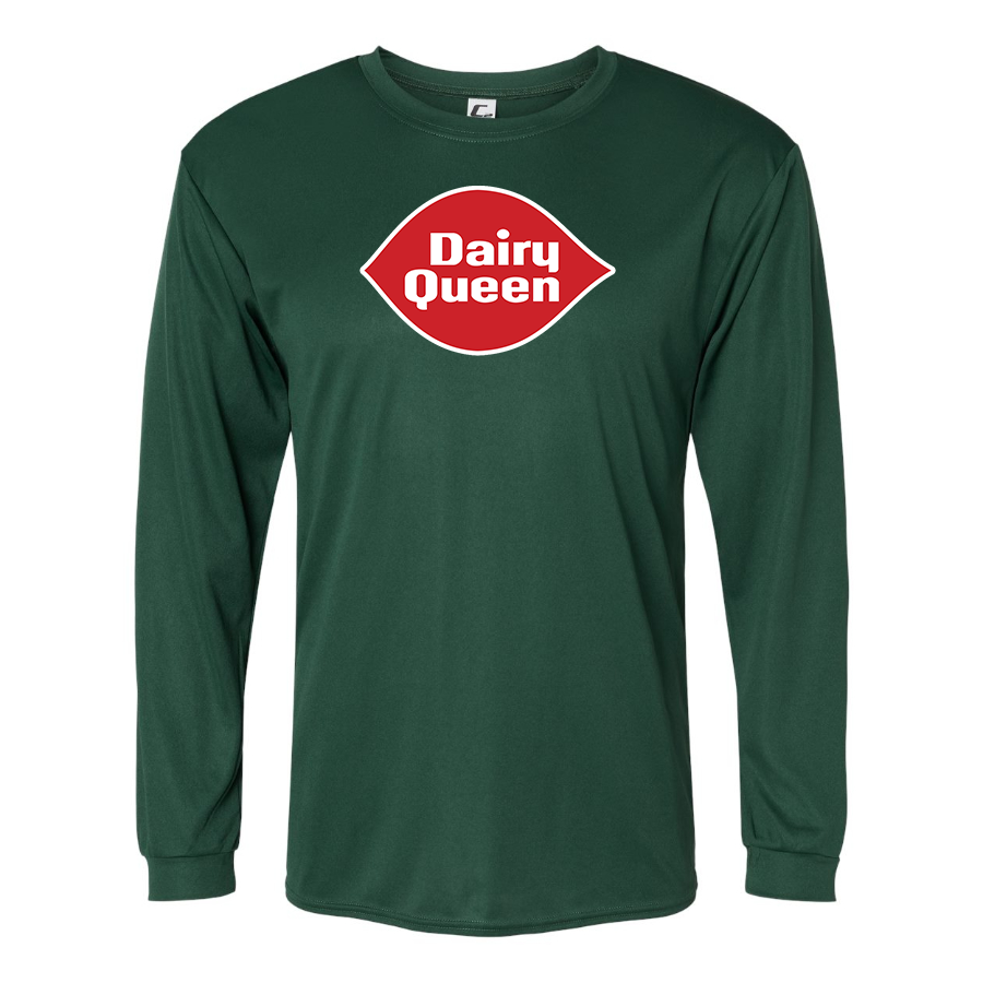 Men's Dairy Queen Polyester Long Sleeve T-Shirt