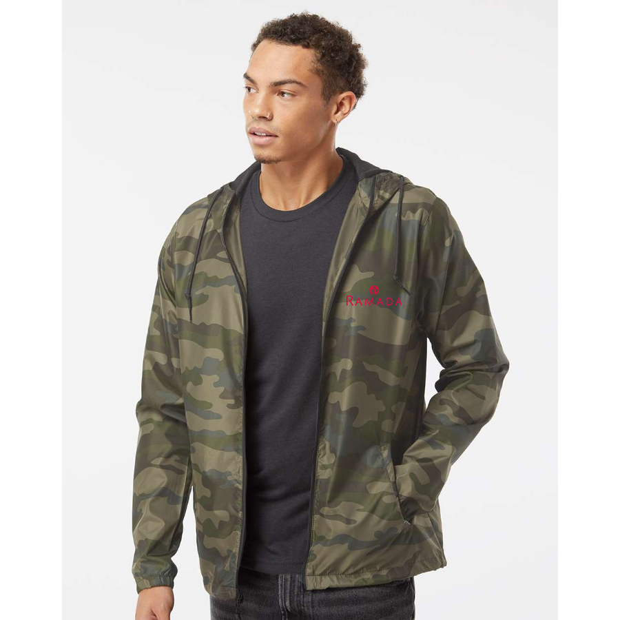 Men's Ramada Independent Trading Co Lightweight Windbreaker Full-Zip Jacket
