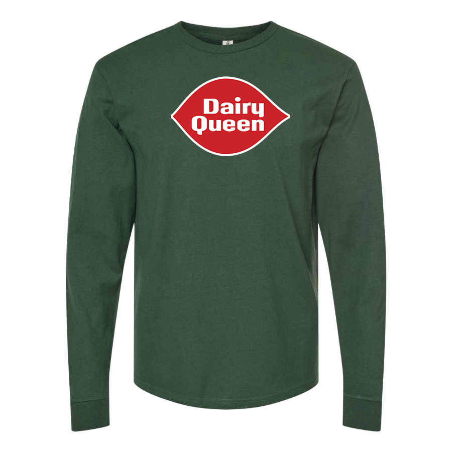 Men's Dairy Queen Cotton Long Sleeve T-Shirt