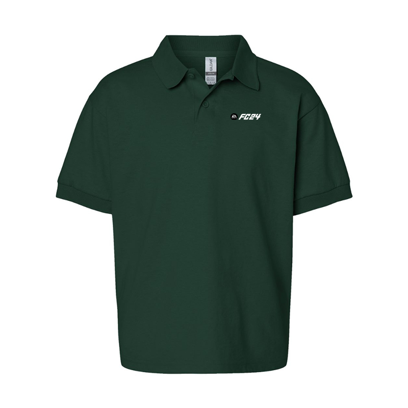Youth's EA Sports FC 24 Gildan Dry Blend Jersey Polo