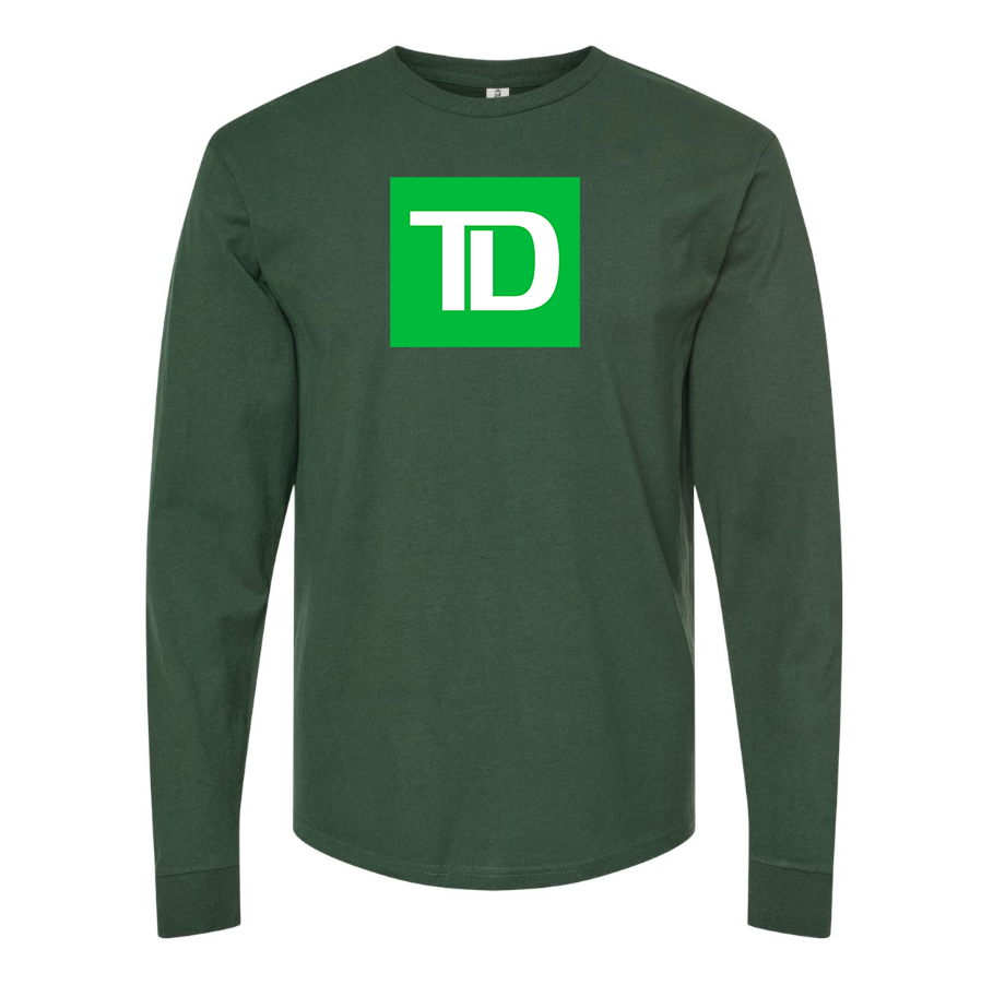 Men's TD Bank Cotton Long Sleeve T-Shirt