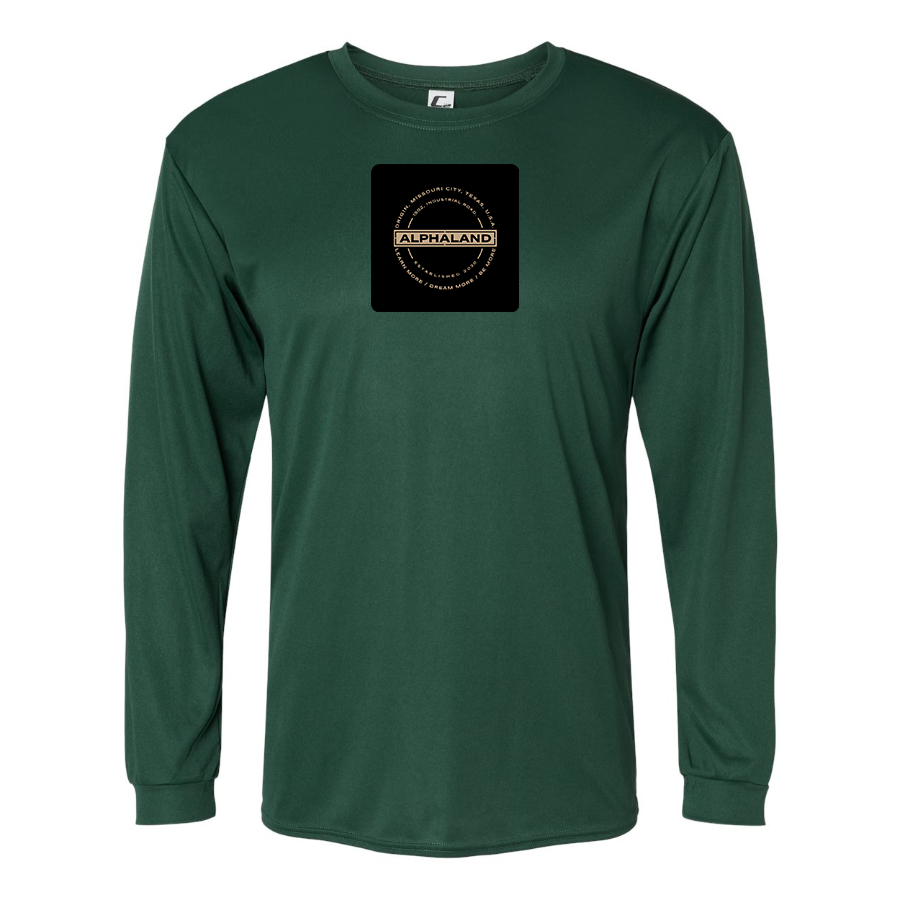 Men's Alphaland Polyester Long Sleeve T-Shirt