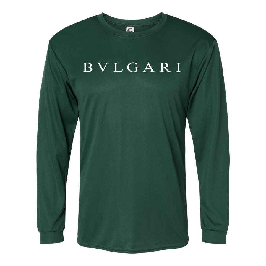 Men's BVLGARI Performance Long Sleeve T-Shirt
