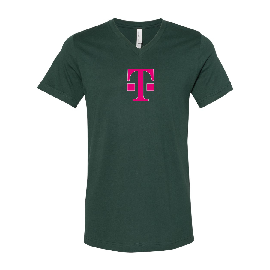 Men's T-Mobile BELLA CANVAS Jersey V-Neck Tee