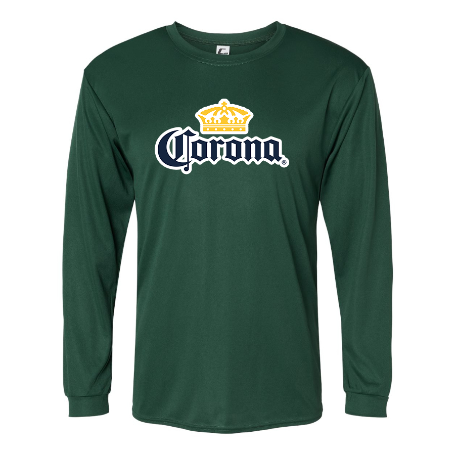 Men's Corona Polyester Long Sleeve T-Shirt
