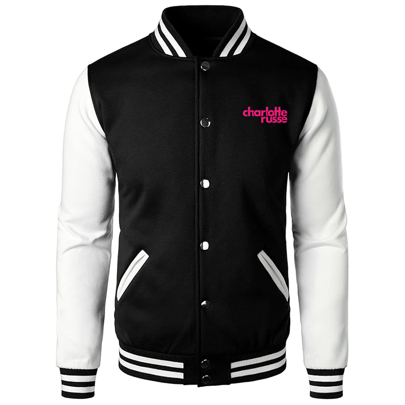 Men's Charlotte Russe Varsity Baseball Jacket Cotton Blend Letterman Jackets