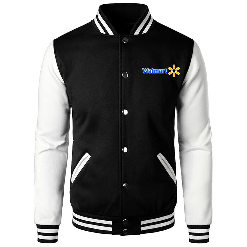 Men's Walmart Varsity Baseball Jacket Cotton Blend Letterman Jackets