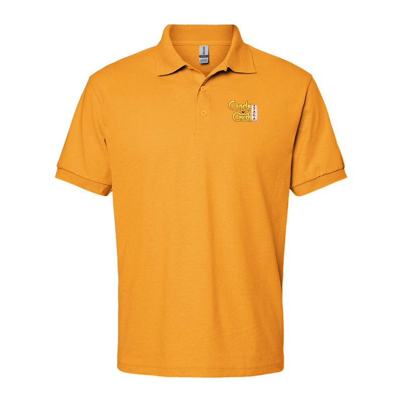 Men's Candy Crush Gildan Dry Blend Jersey Polo