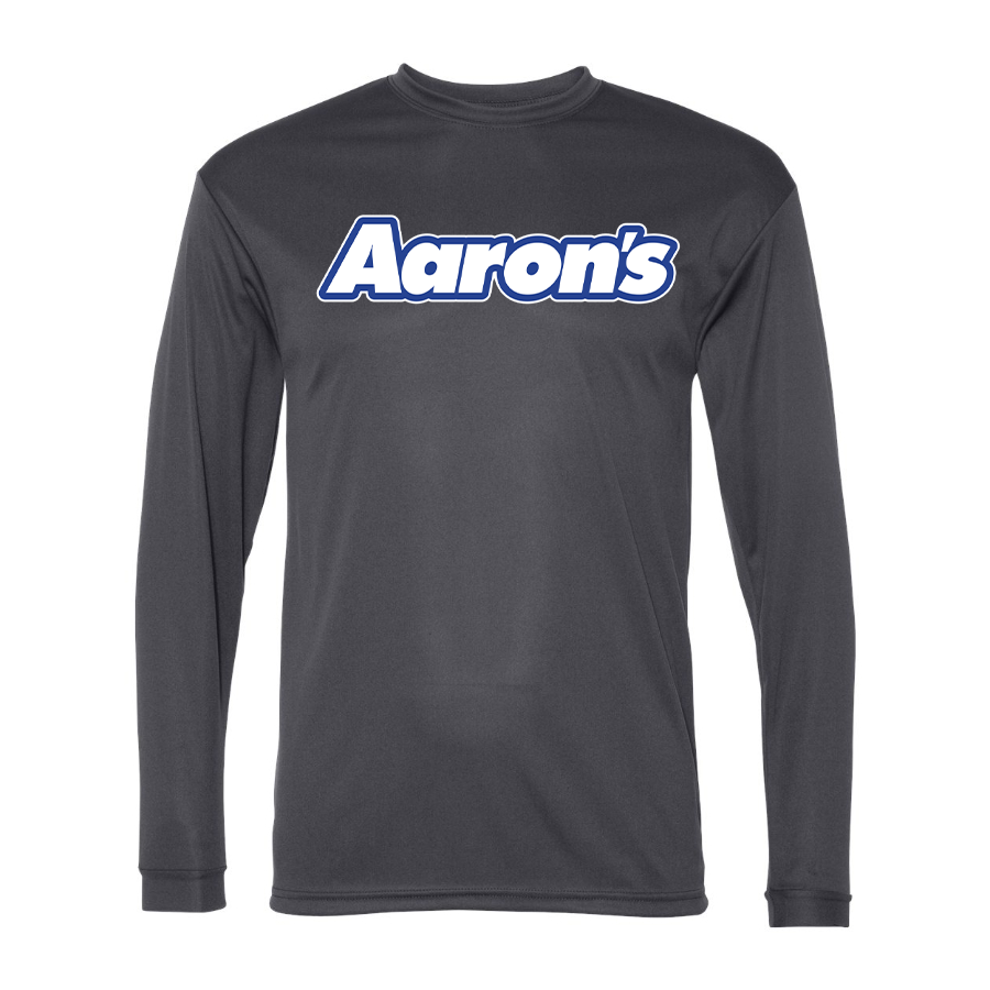 Men's Aarons Polyester Long Sleeve T-Shirt