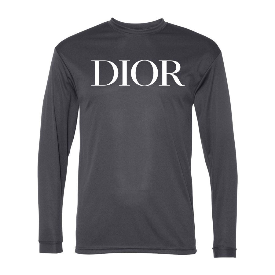 Men's Dior Polyester Long Sleeve T-Shirt