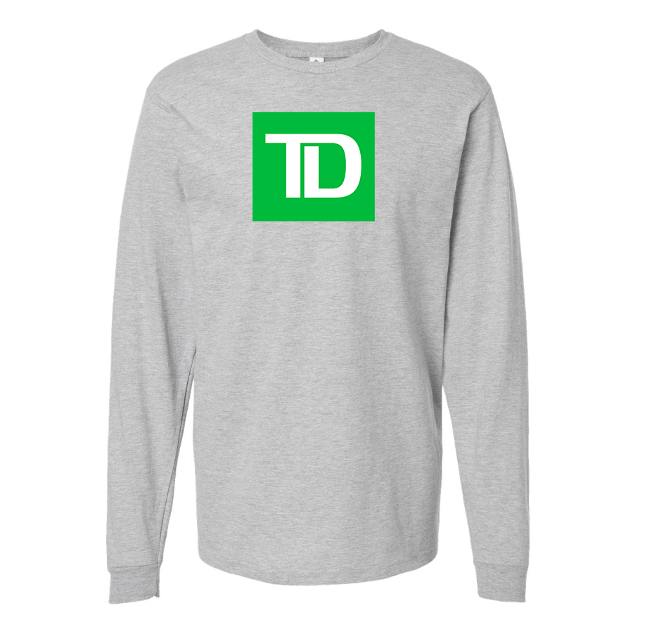 Men's TD Bank Cotton Long Sleeve T-Shirt