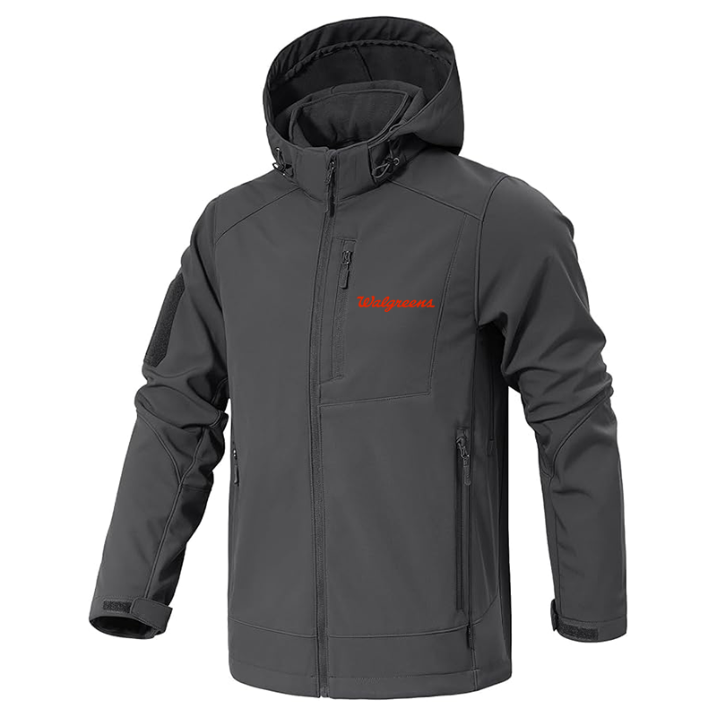 Men's Walgreens Jacket Waterproof Hooded Coats Tactical Soft Shell Jackets