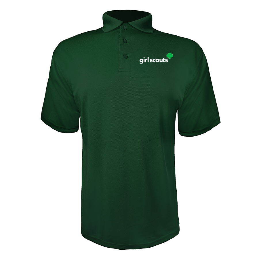 Men's Girl Scouts Polyester Polos