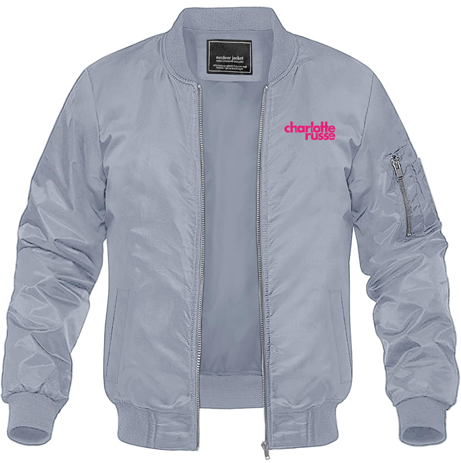 Men's Charlotte Russe Lightweight Bomber Jacket Windbreaker Casual Fall Spring Outdoor Coat