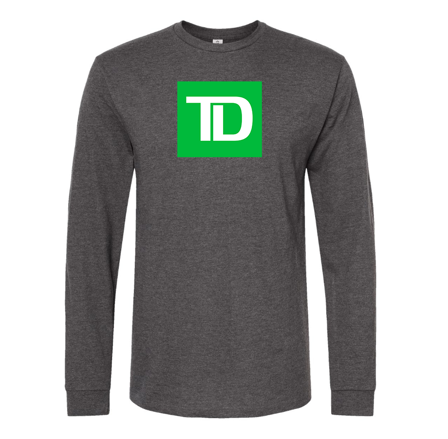 Men's TD Bank Cotton Long Sleeve T-Shirt