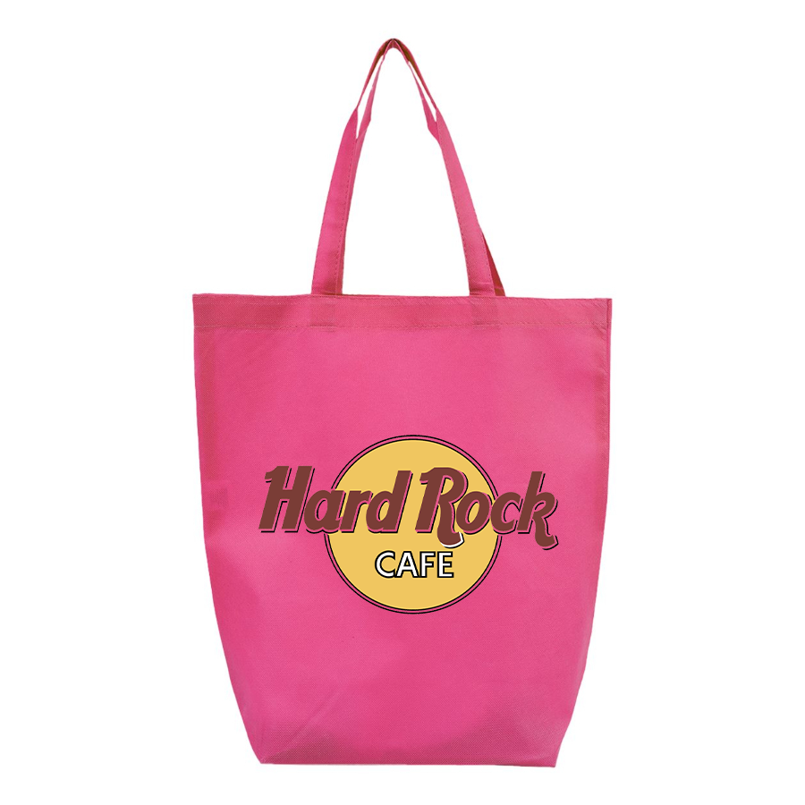 Hard Rock Cafe Q-Tees Non-Woven Gusset Bottom Tote