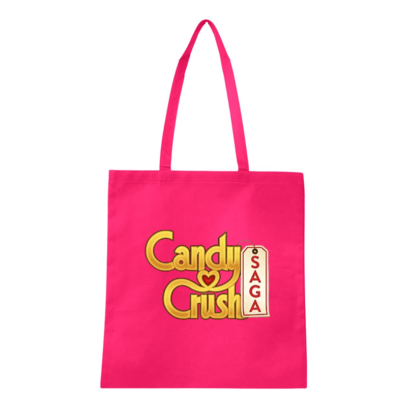 Candy Crush Q-Tees Non Woven Tote Bag