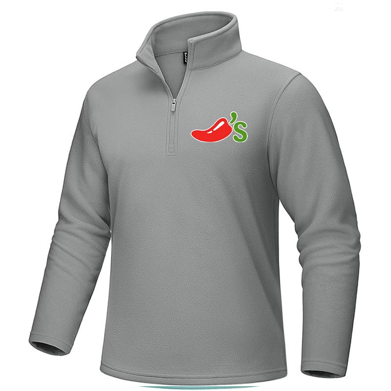Men's Chilis MAGCOMSEN Quarter-Zip Pullover Polar Fleece Sweatshirt Stand Collar Long Sleeve Shirt for Men Thermal Winter Fall