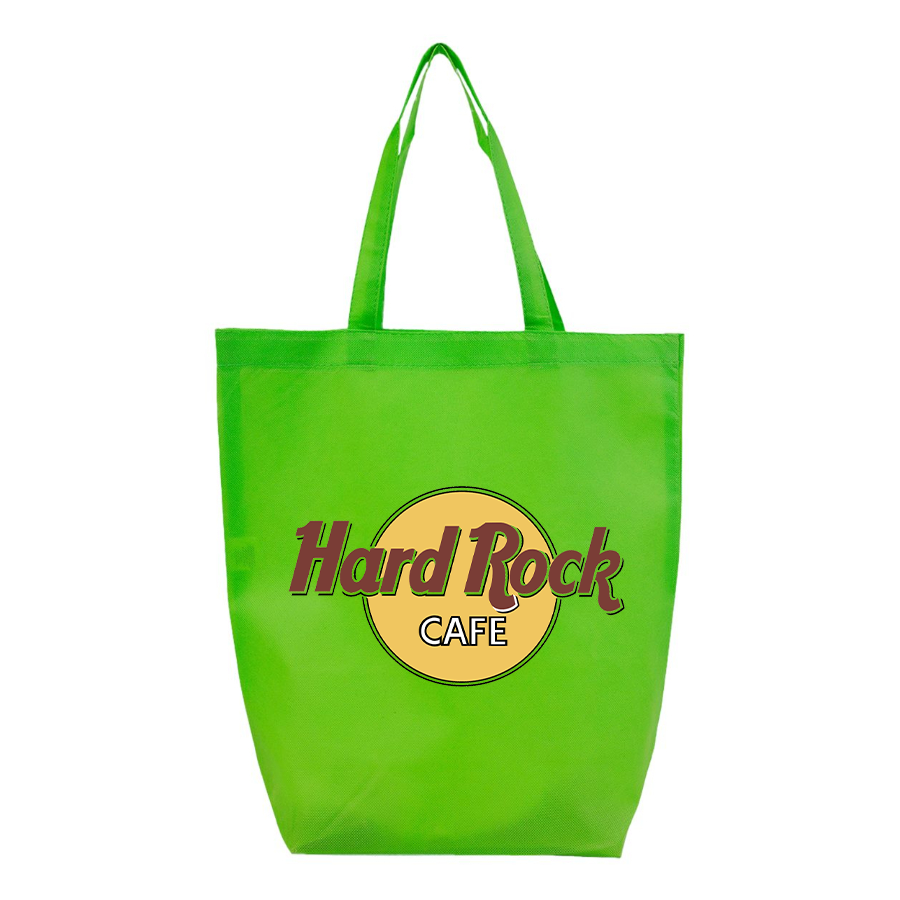 Hard Rock Cafe Q-Tees Non-Woven Gusset Bottom Tote