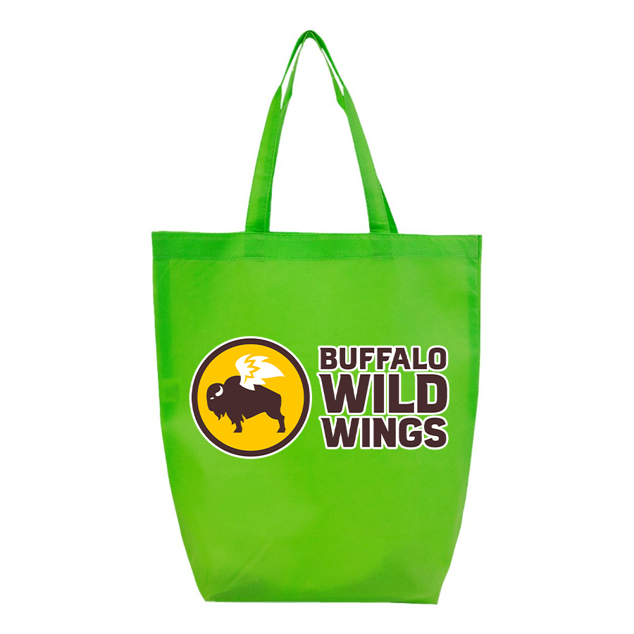 Buffalo Wild Wings Q-Tees Non-Woven Gusset Bottom Tote