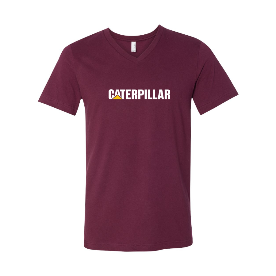Men's Caterpillar BELLA CANVAS Jersey V-Neck Tee