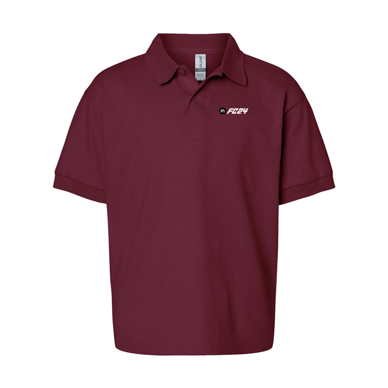 Youth's EA Sports FC 24 Gildan Dry Blend Jersey Polo