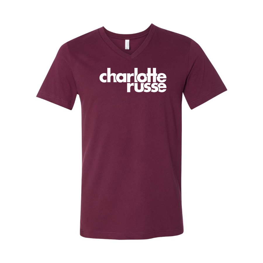 Men's Charlotte Russe BELLA CANVAS Jersey V-Neck Tee